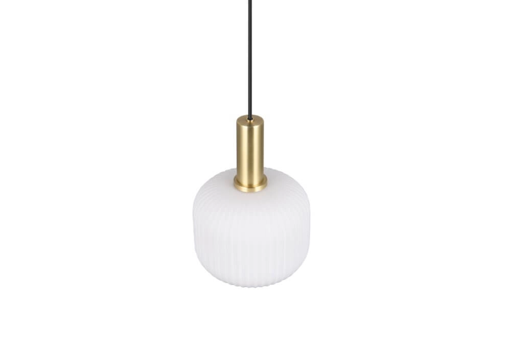 Pendeln Diva Ø 20cm - weißes Glas Trio 4017807614497