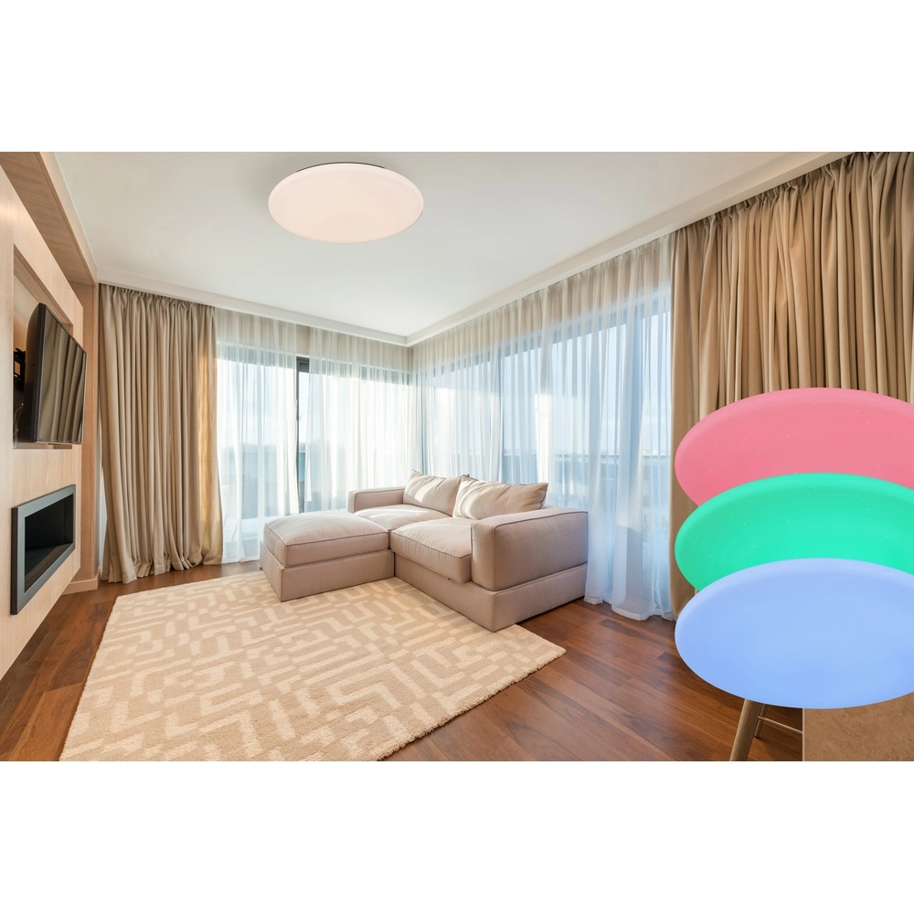 Große Deckenlampe Rena Ø 70 cm Globo 9007371412075