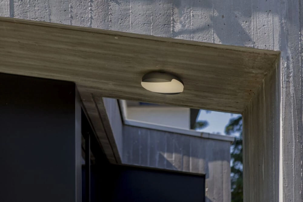 Designer ceiling lamp Sweep anthracite Lutec 6939412013817