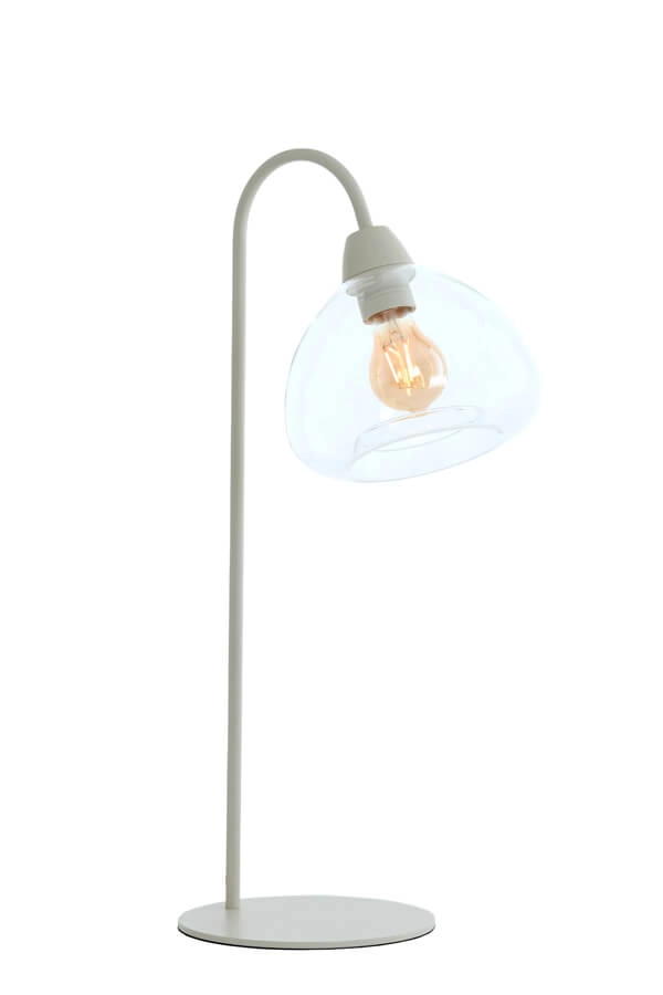 Tischlampe Bisho Cremefarbenes Design Light & Living 8717807743376