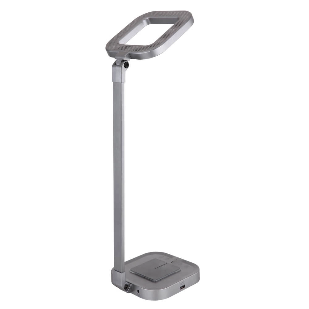 Schreibtischlampe Monaco grau Globo 9007371420391