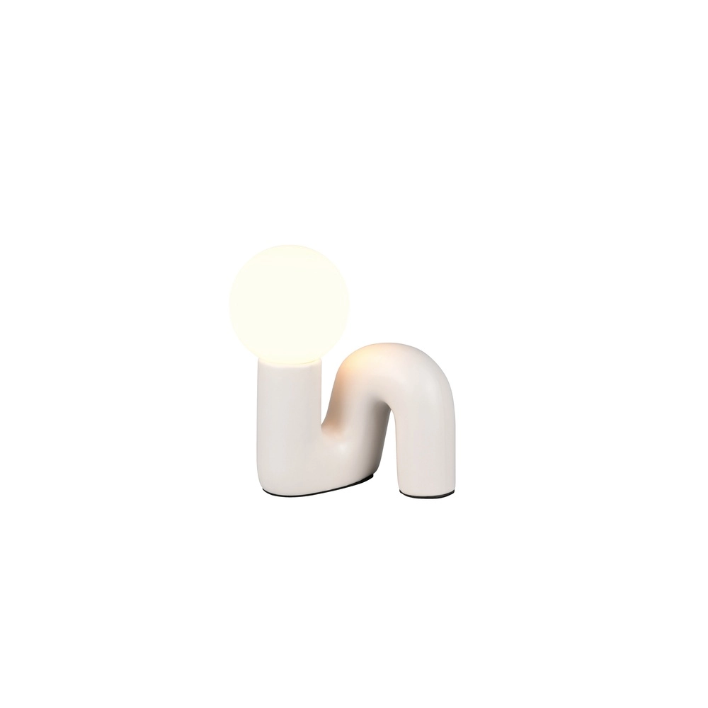 Tischlampe Quinn Grau Trio 4017807682250