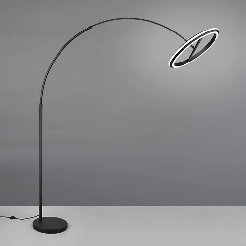 Stehlampe Amador Schwarz Trio 4017807688160