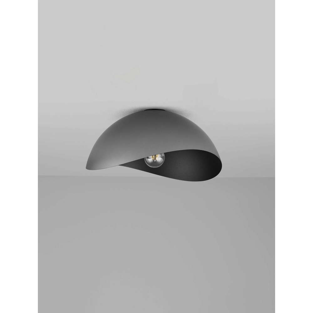 Deckenlampe Opsi schwarz Ø 40cm Lyora 5212017458049