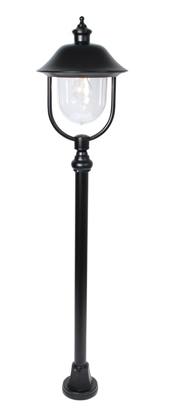 Classic outdoor lantern Punta black