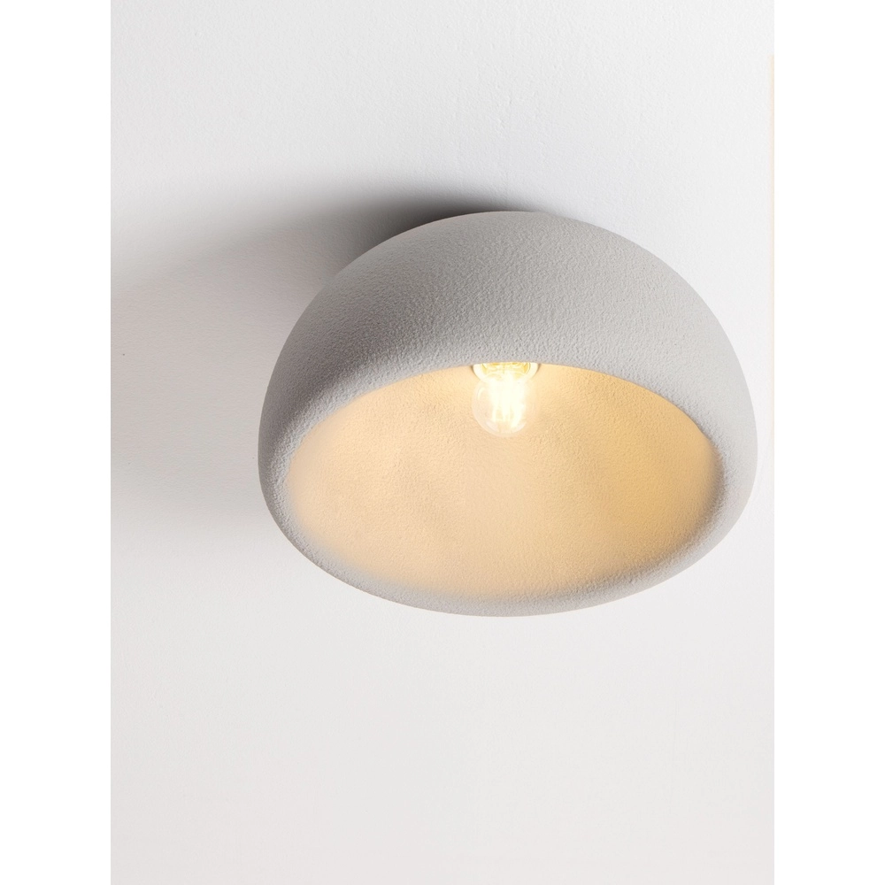 Moderne Deckenlampe Davo grauer Ø 43 cm Lyora 5212017495723