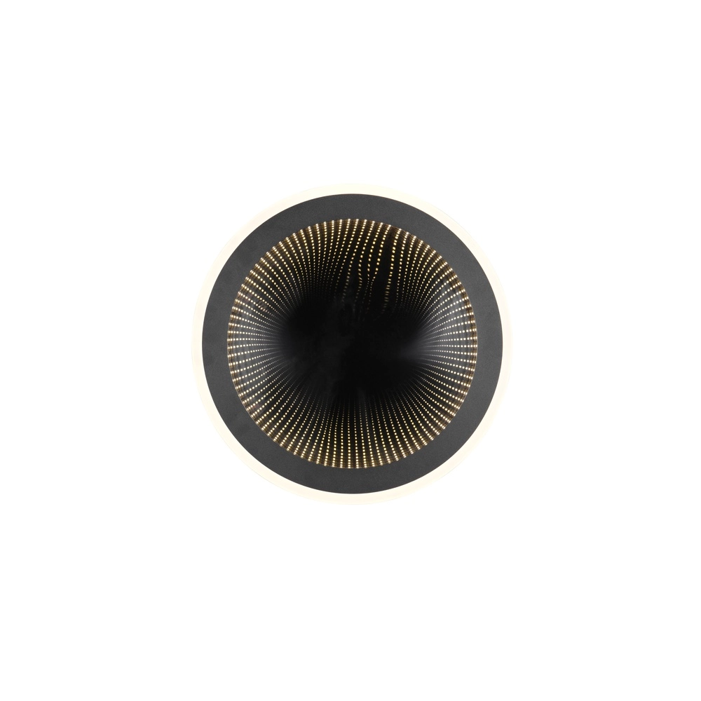 Design-Deckenleuchte Glace schwarz Trio 4017807645705