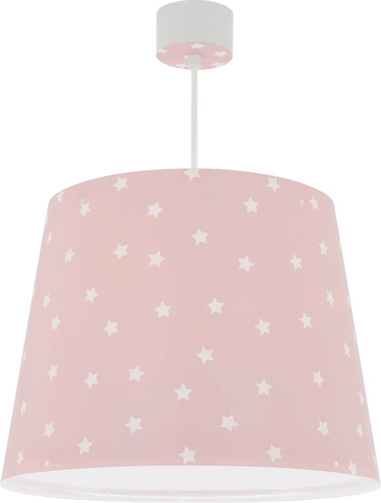 Kinderzimmer-Hängelampe Star Light zartes Rosa