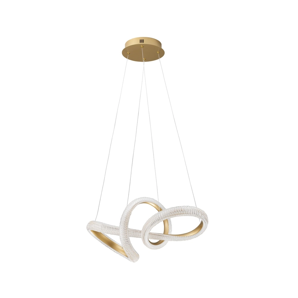 Pendelleuchte Medora Locke gold 75cm Lyora 5212017433442
