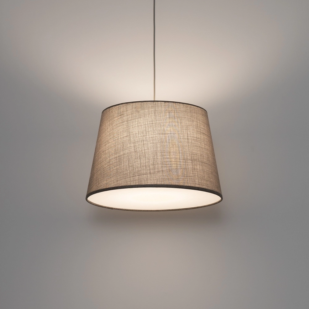 Pendellampe Tutoia sandbraun Ø 46 cm Lyora 5903139116824
