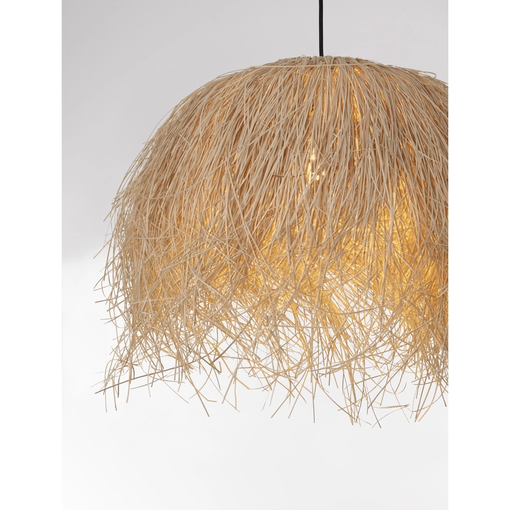 Rattan Pendelleuchte Jaunet Ø 65cm Lyora 5212017465597