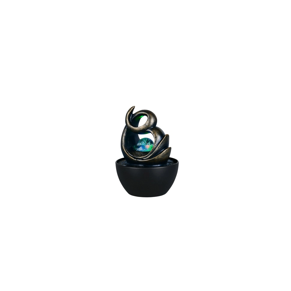 Tischlampe Luma Braun Trio 4017807691375