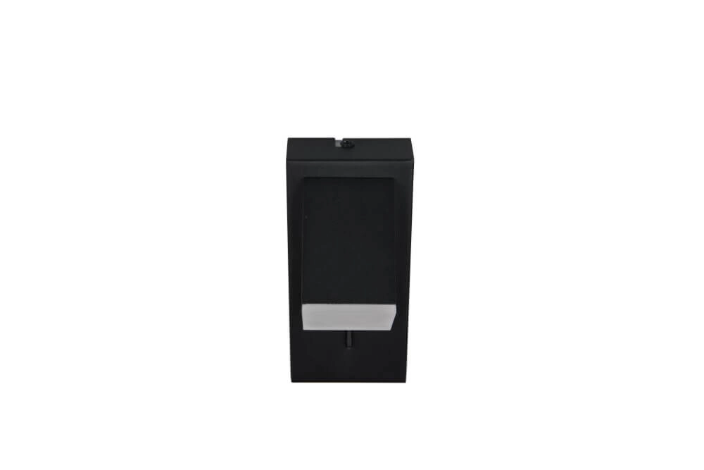 Wandstrahler schwarz Raglan mit Schalter Trio 4017807614749