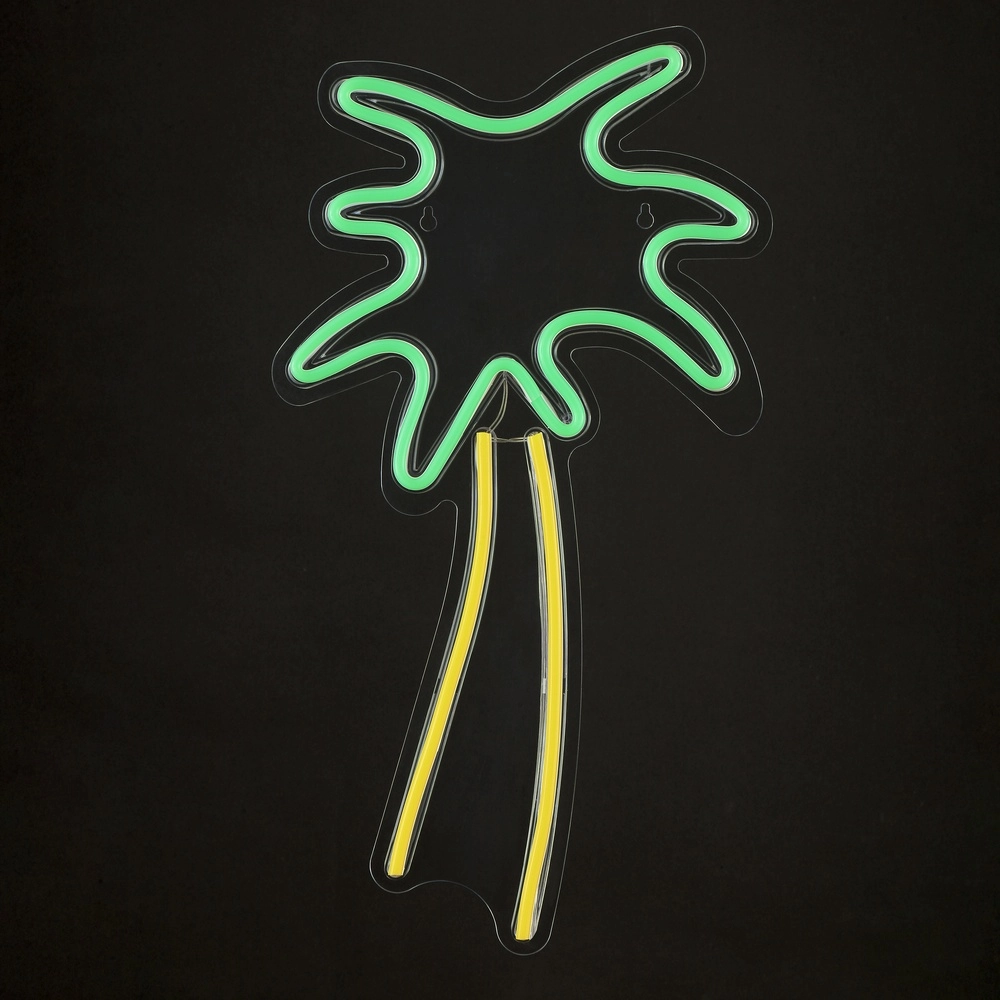Neon-Wandlampe Neon-Tales Palme Brilliant 4004353476945