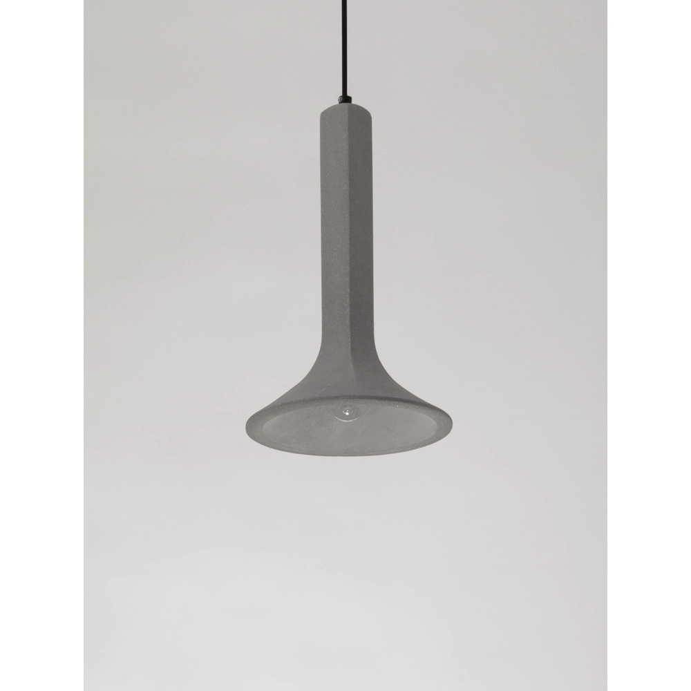 Einzigartige Pendelleuchte Dylan grau Ø 22,3cm Lyora 5212017440389