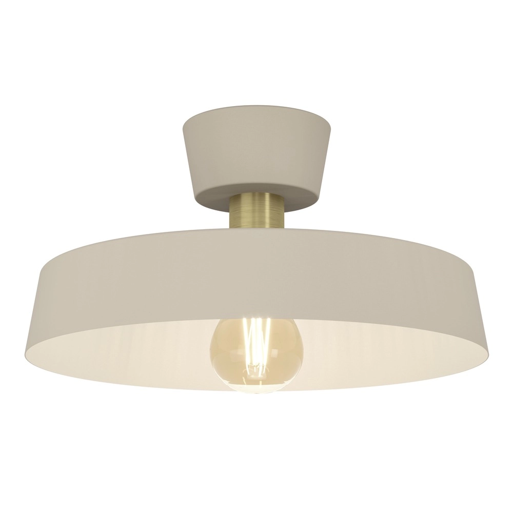 Design-Deckenlampe Valdiola Sandbraun