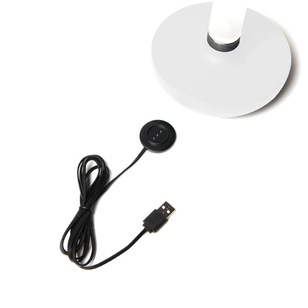 Wiederaufladbare Tischlampe Biarritz Weiß KonstSmide 7318308272535