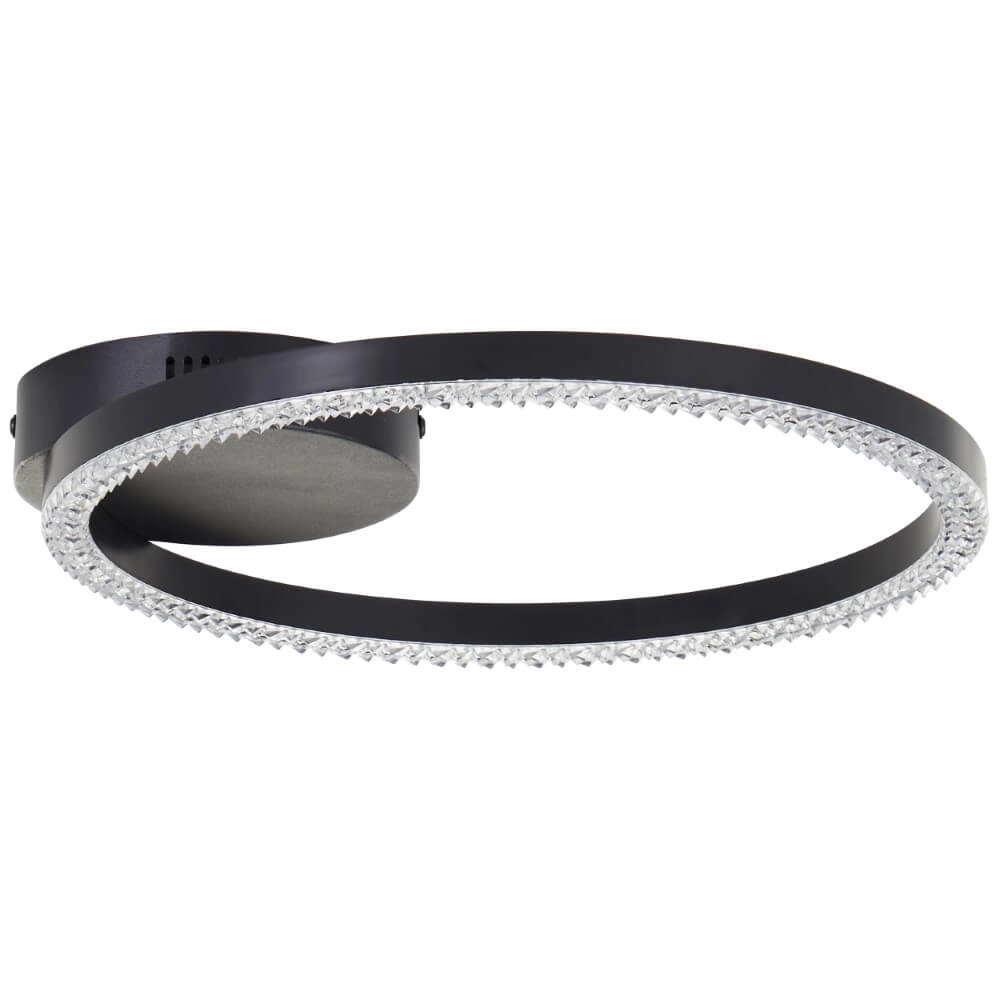 Schwarze Deckenleuchte Aurelia 1500lm Brilliant 4004353442117