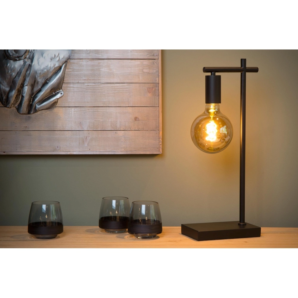 Tischlampe Leanne Schwarz Lucide 5411212211118