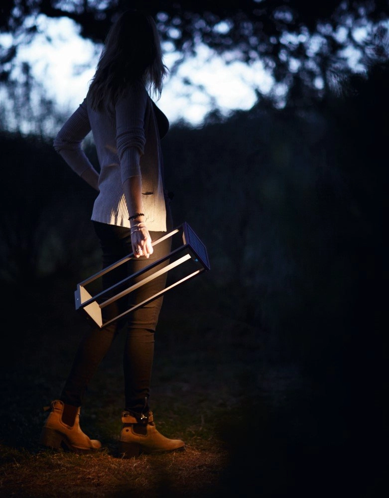 LED Gartenlampe Finmotion 50 cm Anthrazit Franssen 8435258618745