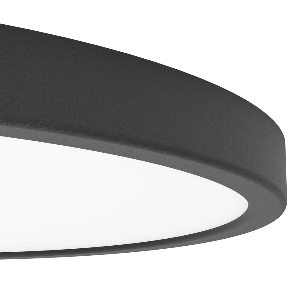LED-Deckenlicht Fueva 6 rund - schwarz - Ø 38,9 cm Eglo 9008606330096