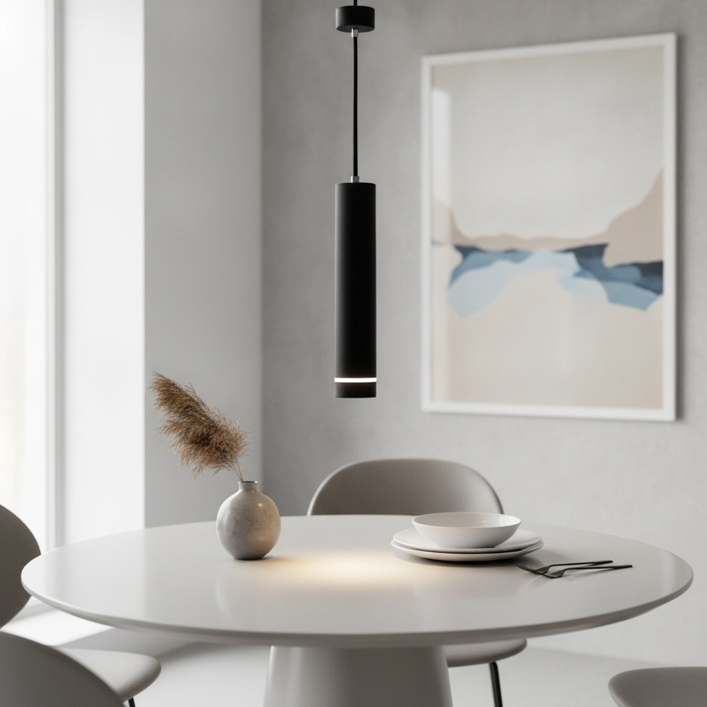 Design-Pendelleuchte Esca schwarz
