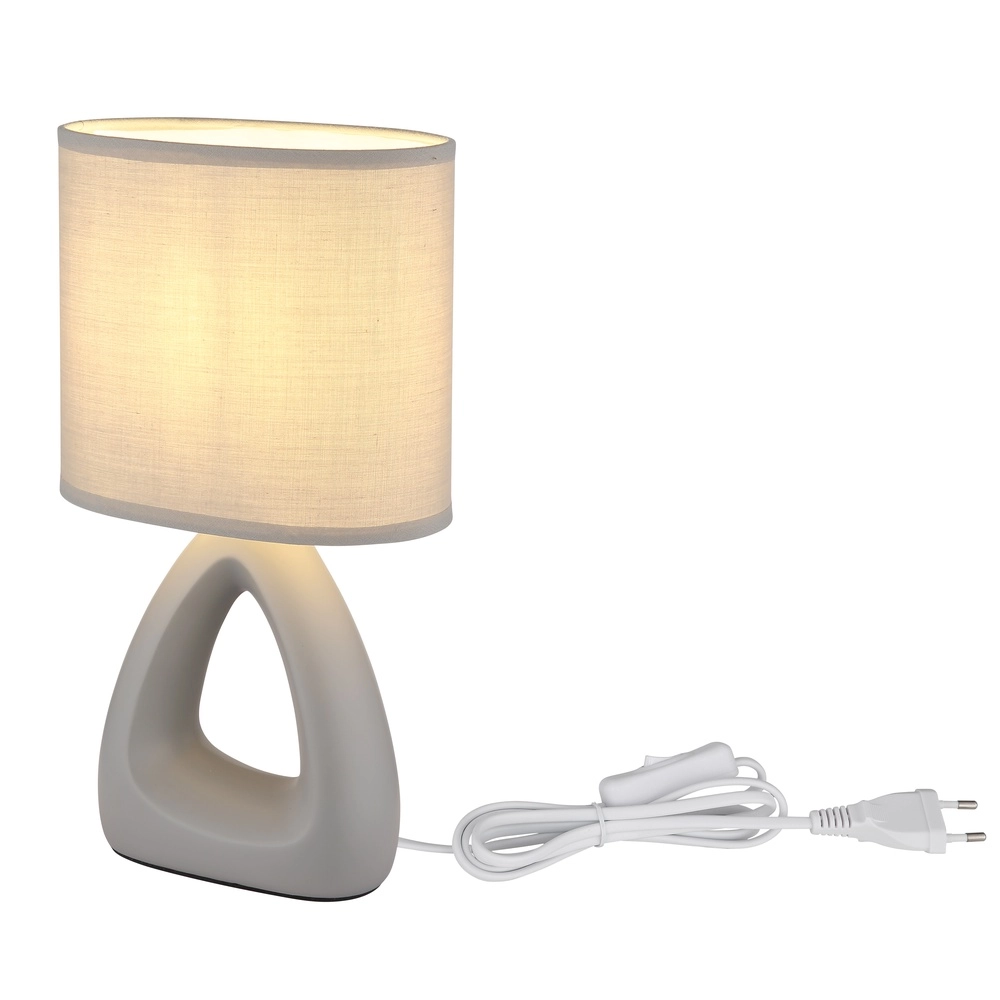 Design-Tischlampe Triangle Grau Globo 9007371475513