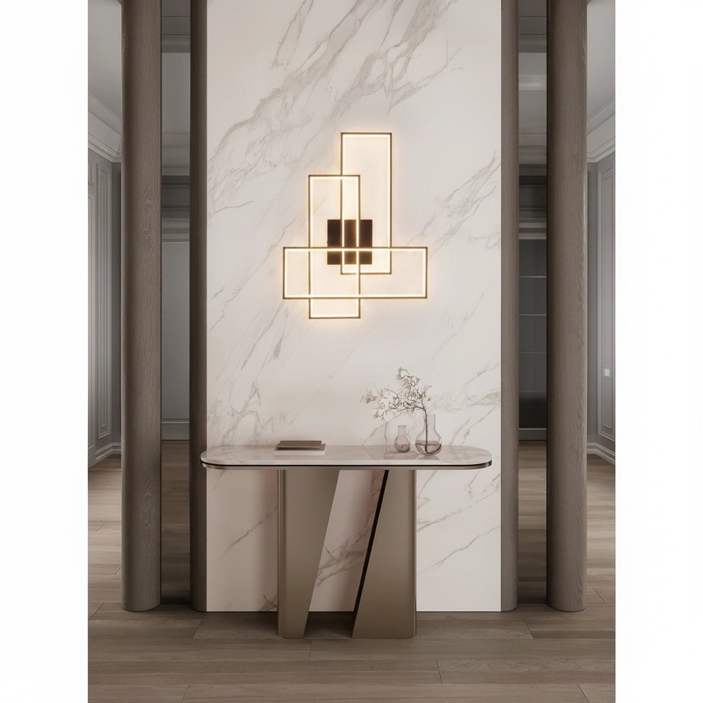 Wandlampe Alis Design Schwarz
