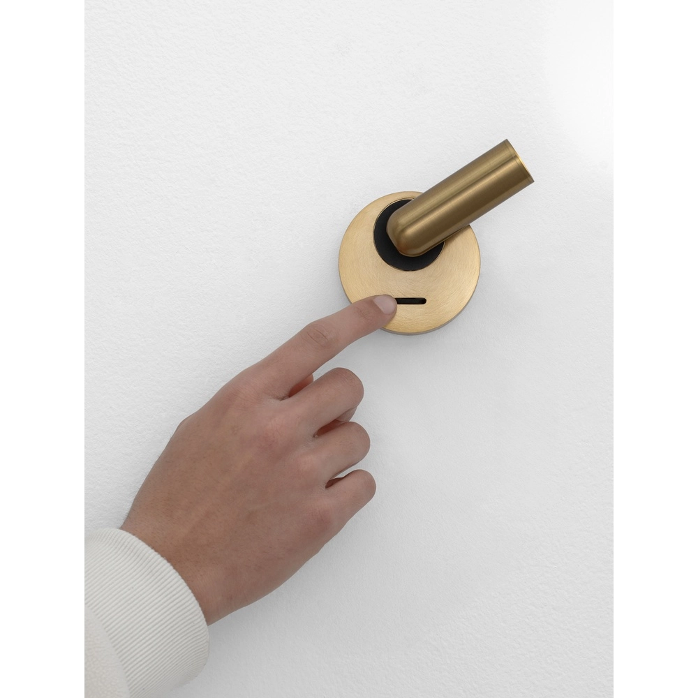 Nachttischlampe Pictor Gold Lyora 5212017472359