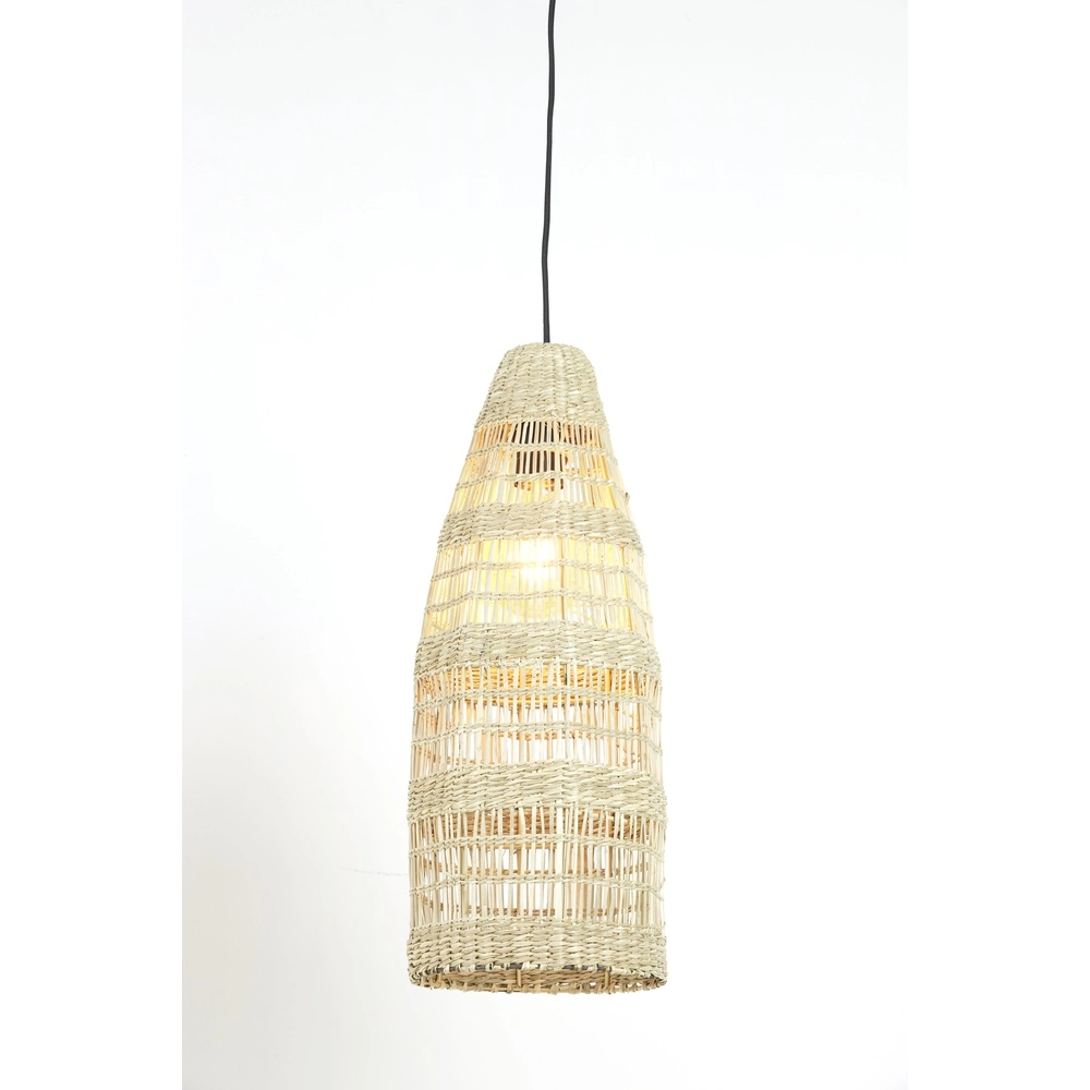 Seegras-Pendellampe Latika 52 cm hoch – 1x E27 Light & Living 8717807644048