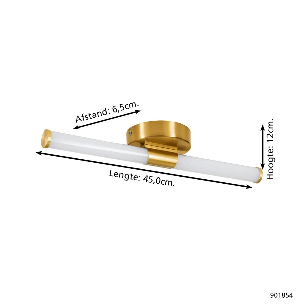 Spiegelleuchte Ramola gold 45cm Eglo 9008606356805