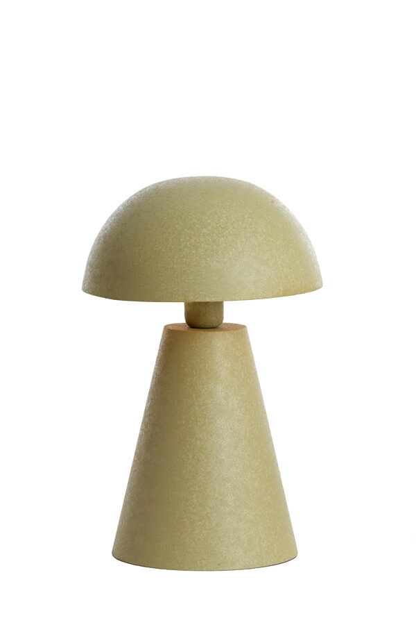Design-Tischleuchte Surrina grün Ø 26cm Light & Living 8717807741006