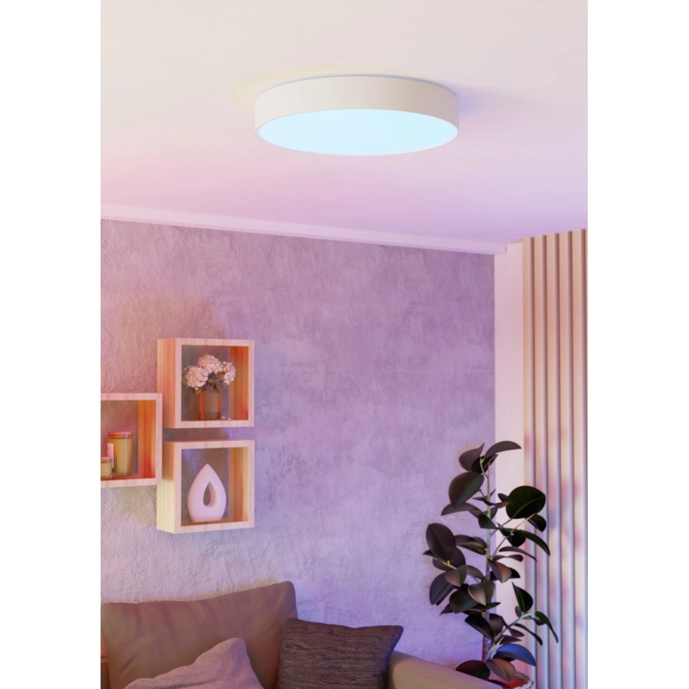 Design-Deckenleuchte Gallizzi-Z smart weiß Ø 49cm Eglo 9008606358205