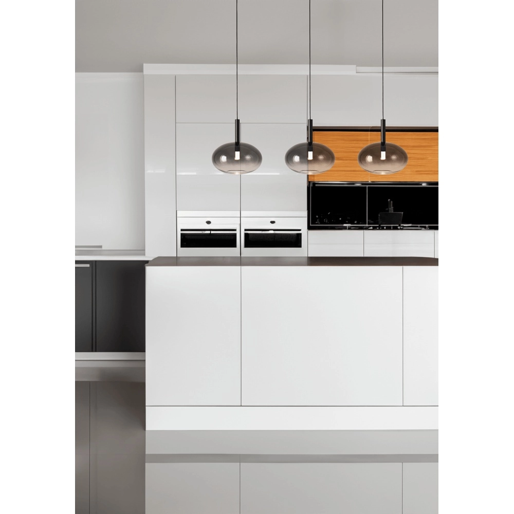 3L Pendellampe Ø 24cm Lido Onion mit rauchverdünnendem Glas Masterlight 8718121324784