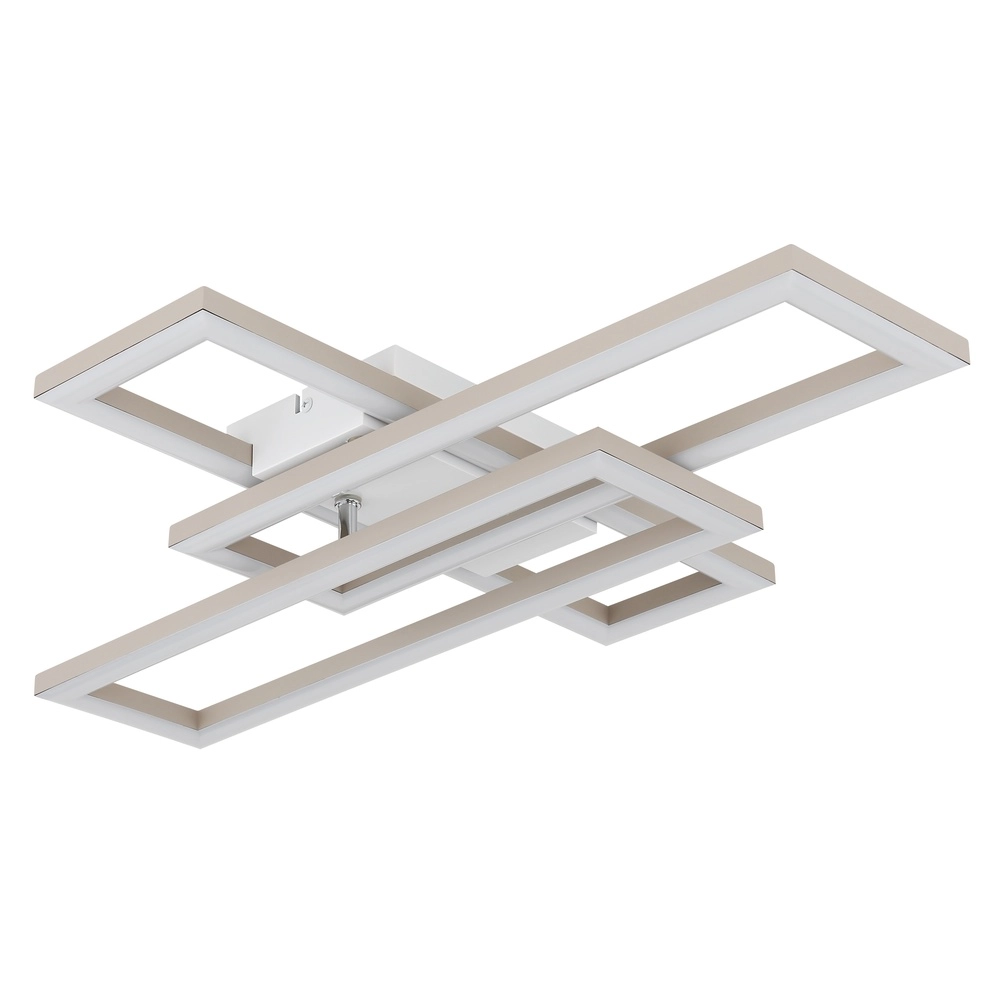 Moderne Deckenleuchte Wilton sandbraun 40cm Globo 9007371575800