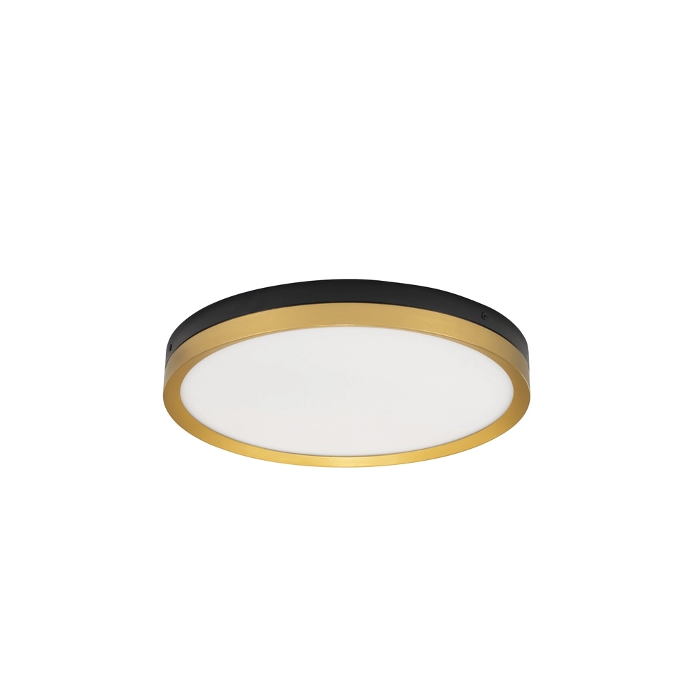 Deckenleuchte Cantria schwarz mit gold Ø 40cm Lyora 5212017439833