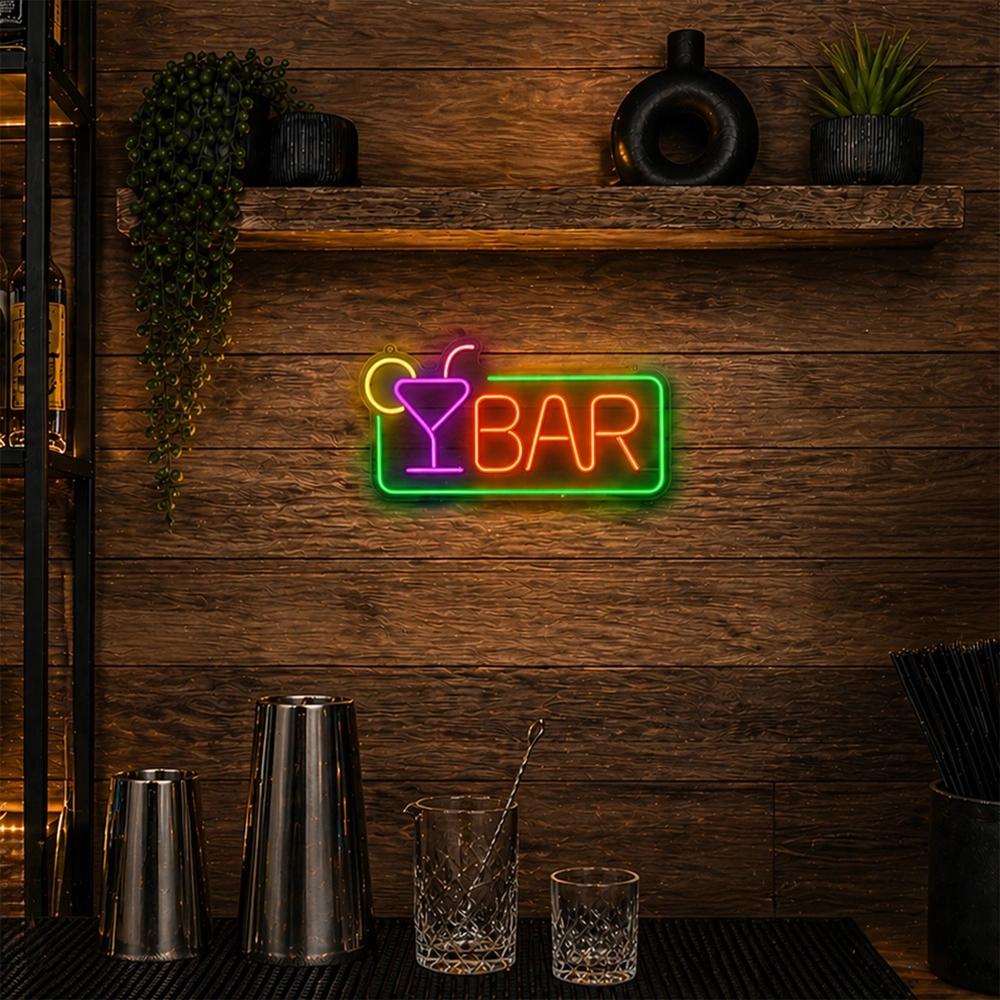 Neon-Wandlampe Neon-Tales "Bar" Brilliant 4004353476921