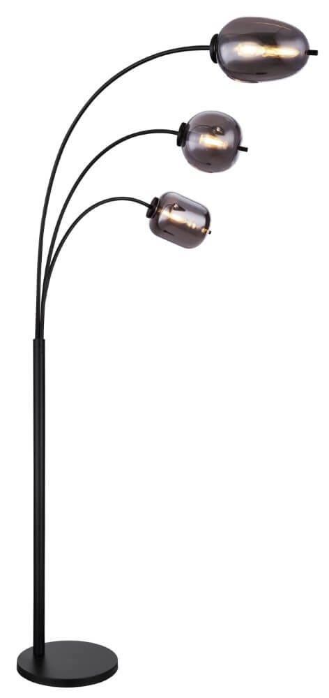 Stehende Stehlampe Blacky Globo 9007371436491