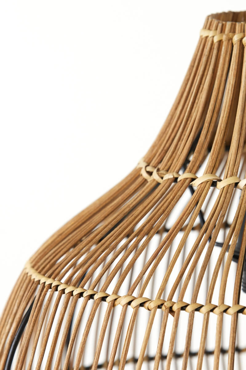 Pendelleuchte Pacino Rattan Ø 40cm Light & Living 8717807614546