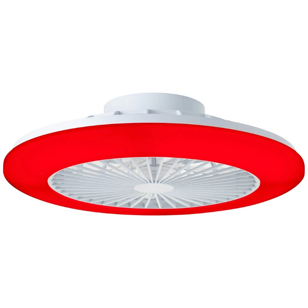 Weißer Fächer Salerno mit RGB-Funktion Brilliant 4004353433238