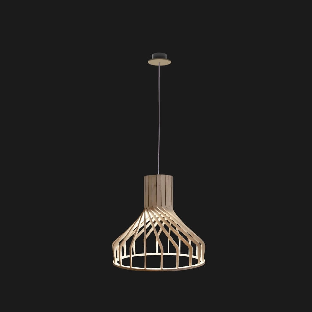 Hängelampe Bio Ø 37,5 cm 1x E27 Lyora 5903139984799