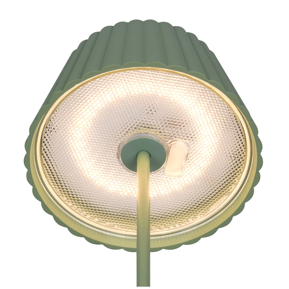 Stehlampe Suarez Pistaziengrün Trio 4017807601763