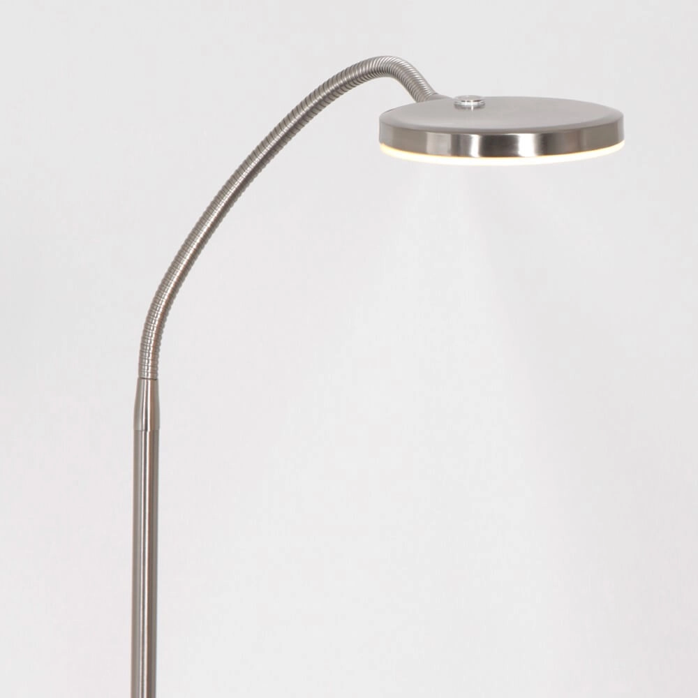 Flexible LED-Leselampe Platu Edelstahl Steinhauer 8712746151503