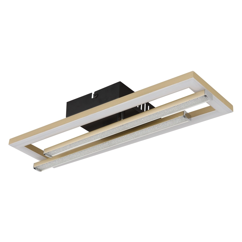 Deckenlampe Highway Schwarz mit Gold Globo 9007371453795