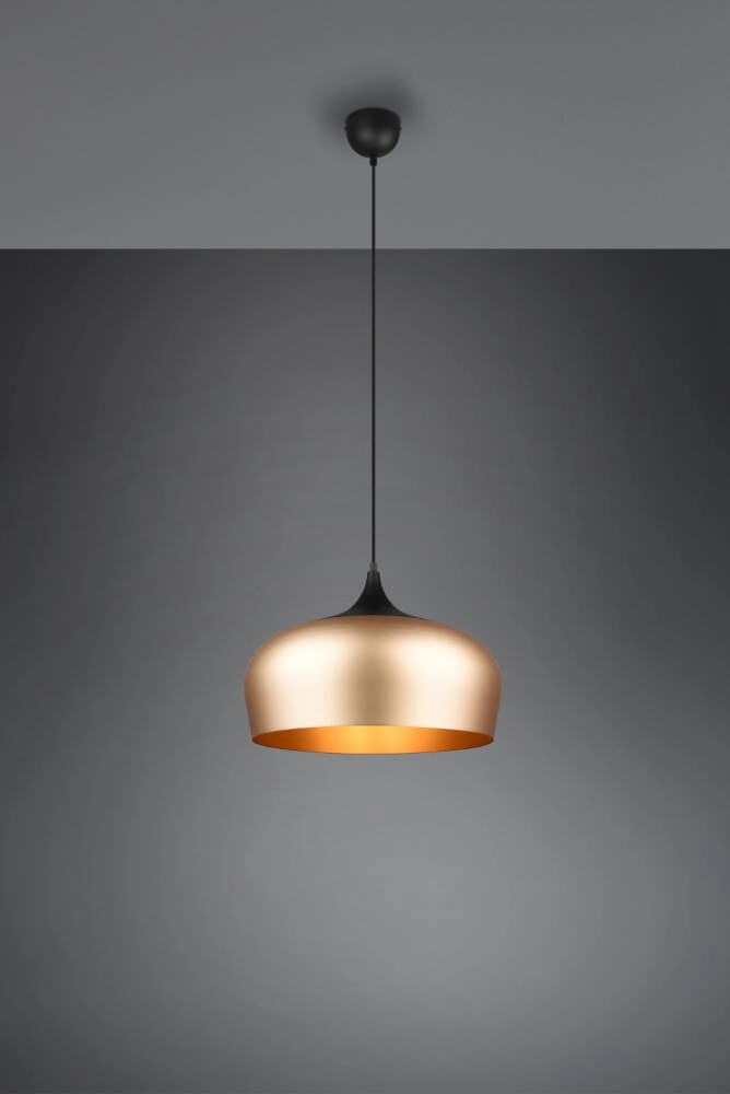 Hängelampe Chiron 45 cm mattes Kupfer Trio 4017807503838