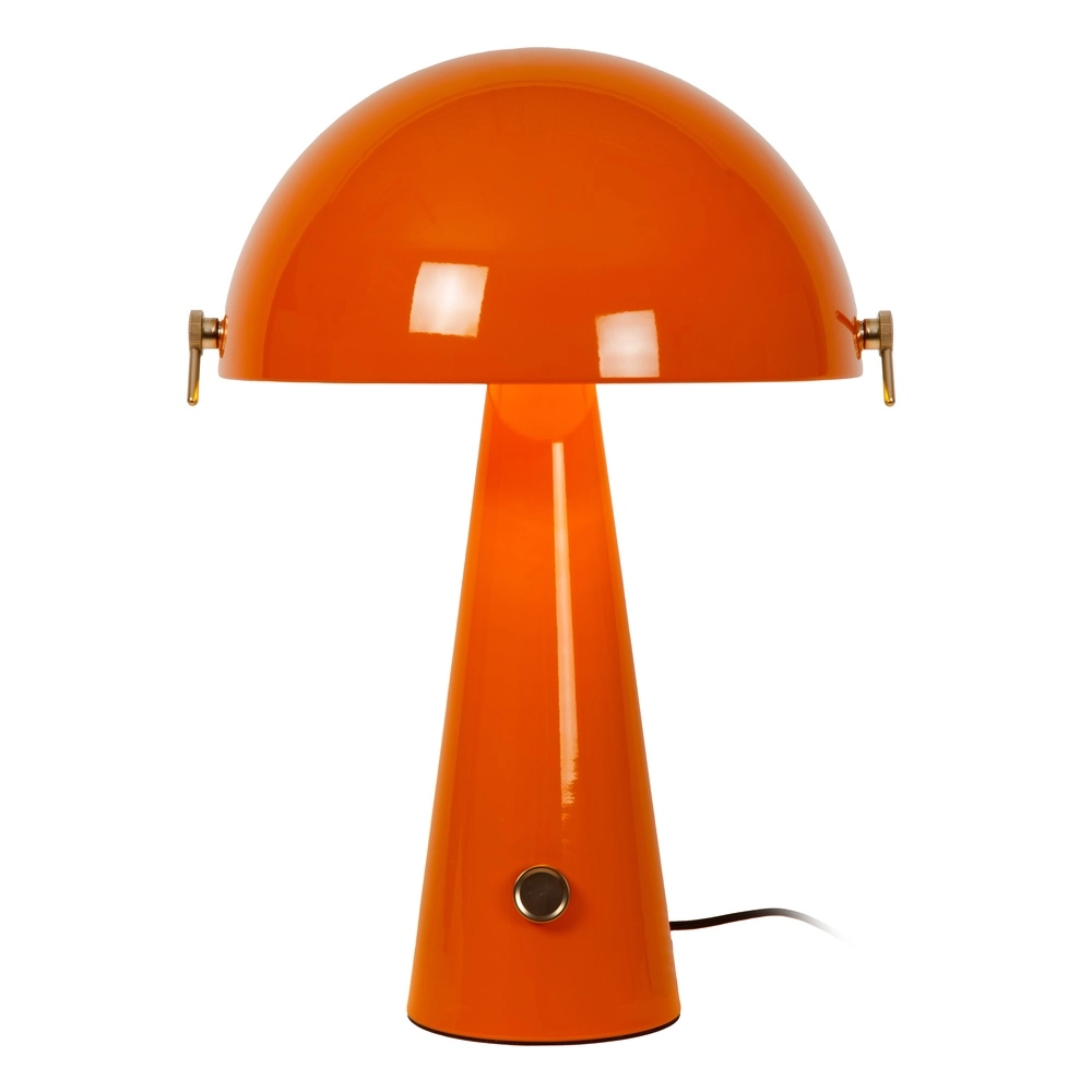 Tischlampe Barone orange Ø 38 cm Lucide Vibes 5411212650122