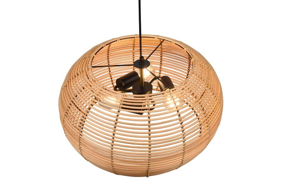 Rattan Pendelleuchte Inga Ø 50cm Trio 4017807544800