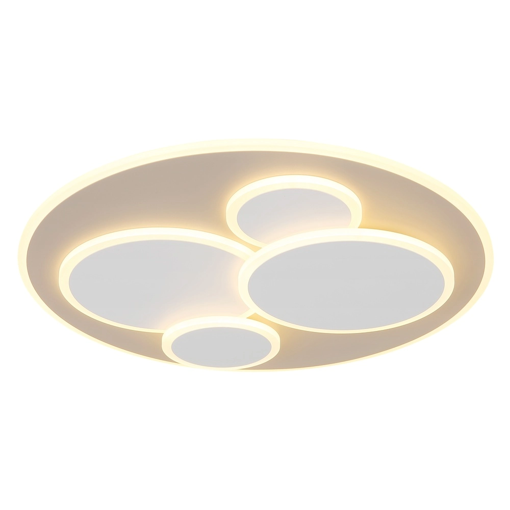 Moderne Deckenleuchte Monty rund sandbraun Globo 9007371589005