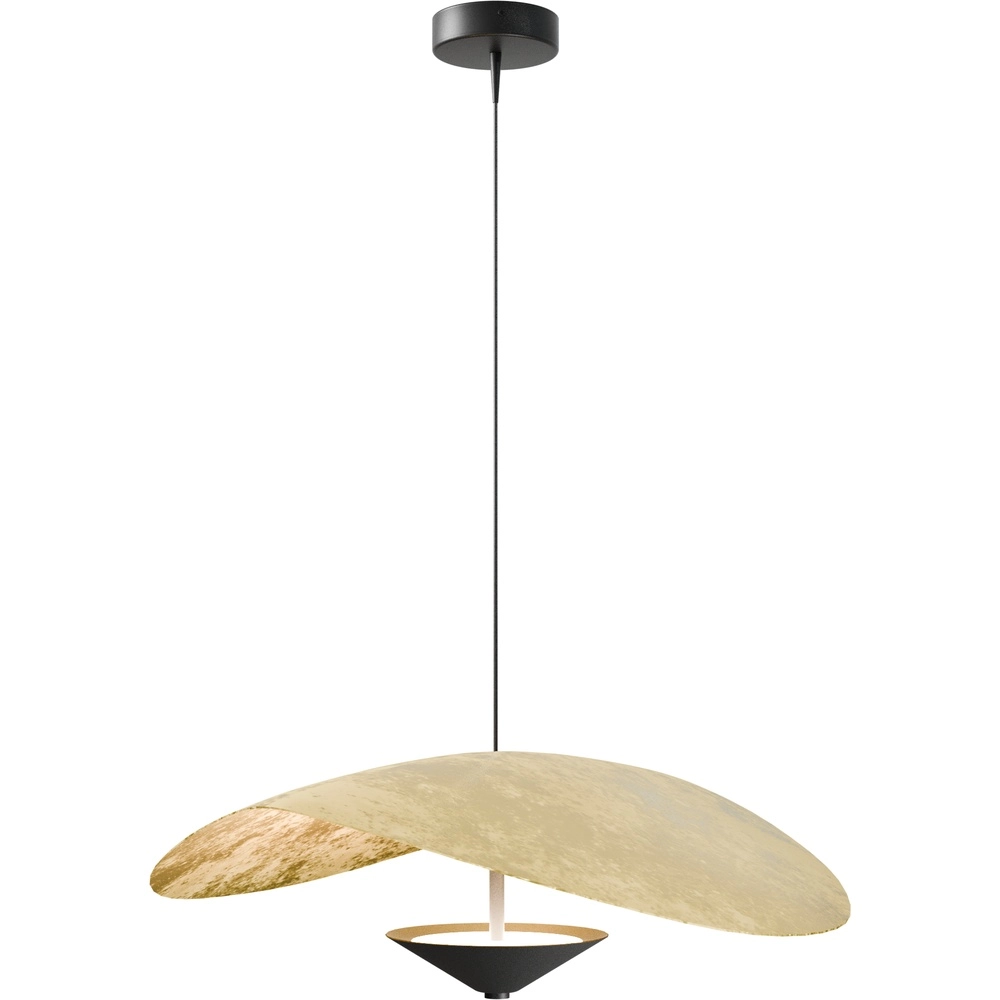 Ø 60cm LED-Pendellicht Lente Blattgold Masterlight 8718121389301
