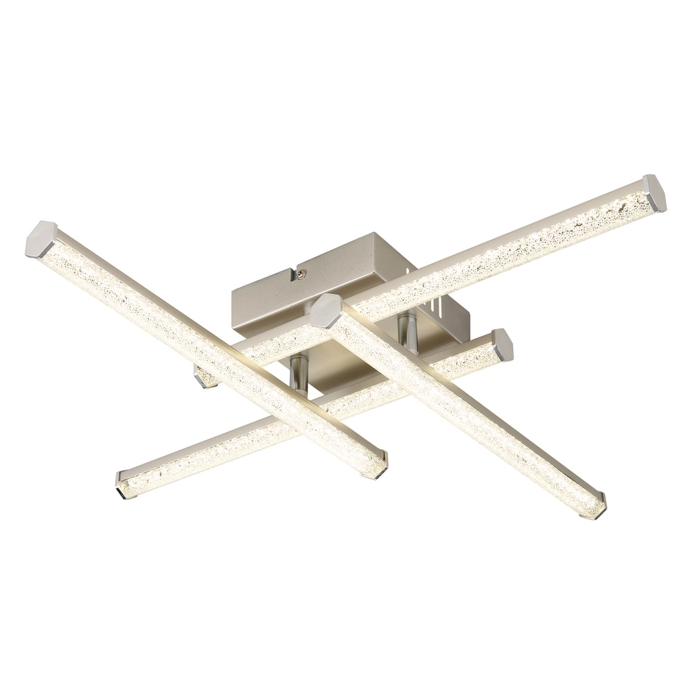 Deckenlampe Kirina Nickel
